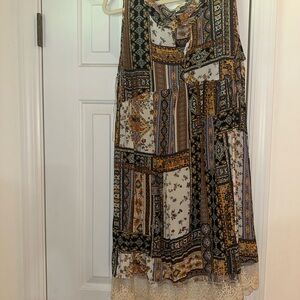 Kori Multicolor Patchwork Dress